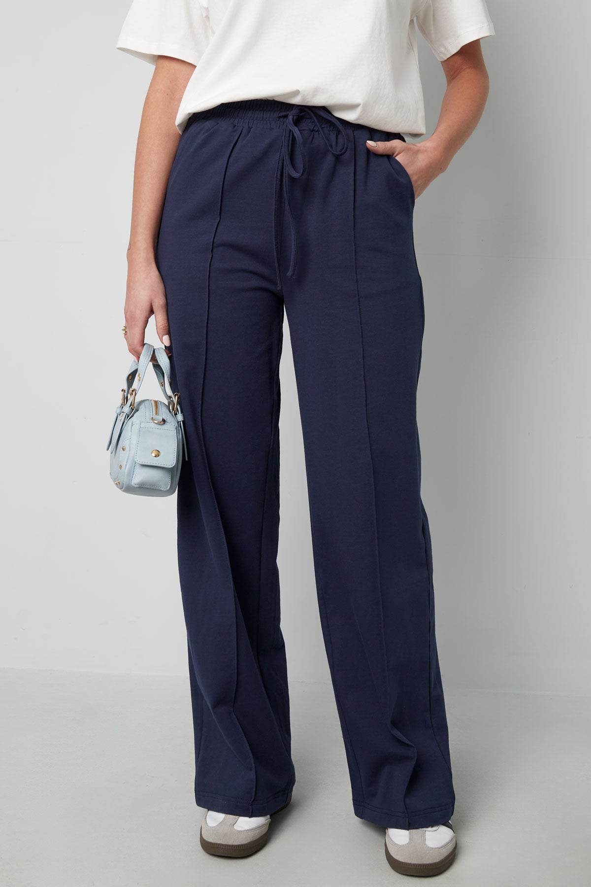 damen weithose zugband | baumwolle | mehrfarbig