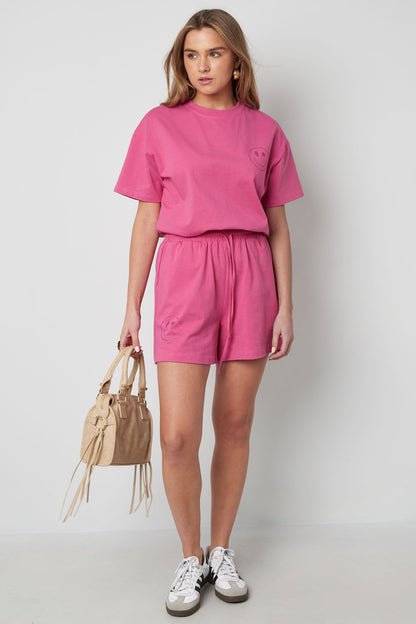Damen Shorts Elastischer Bund | Baumwolle | Mehrfarbig