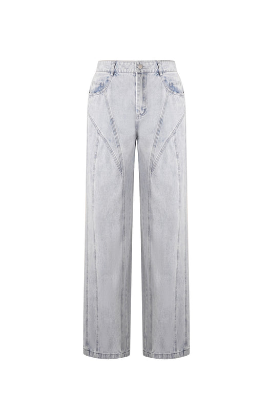 Damen Jeans Indigo Lässig | Baumwollmischung | Blau