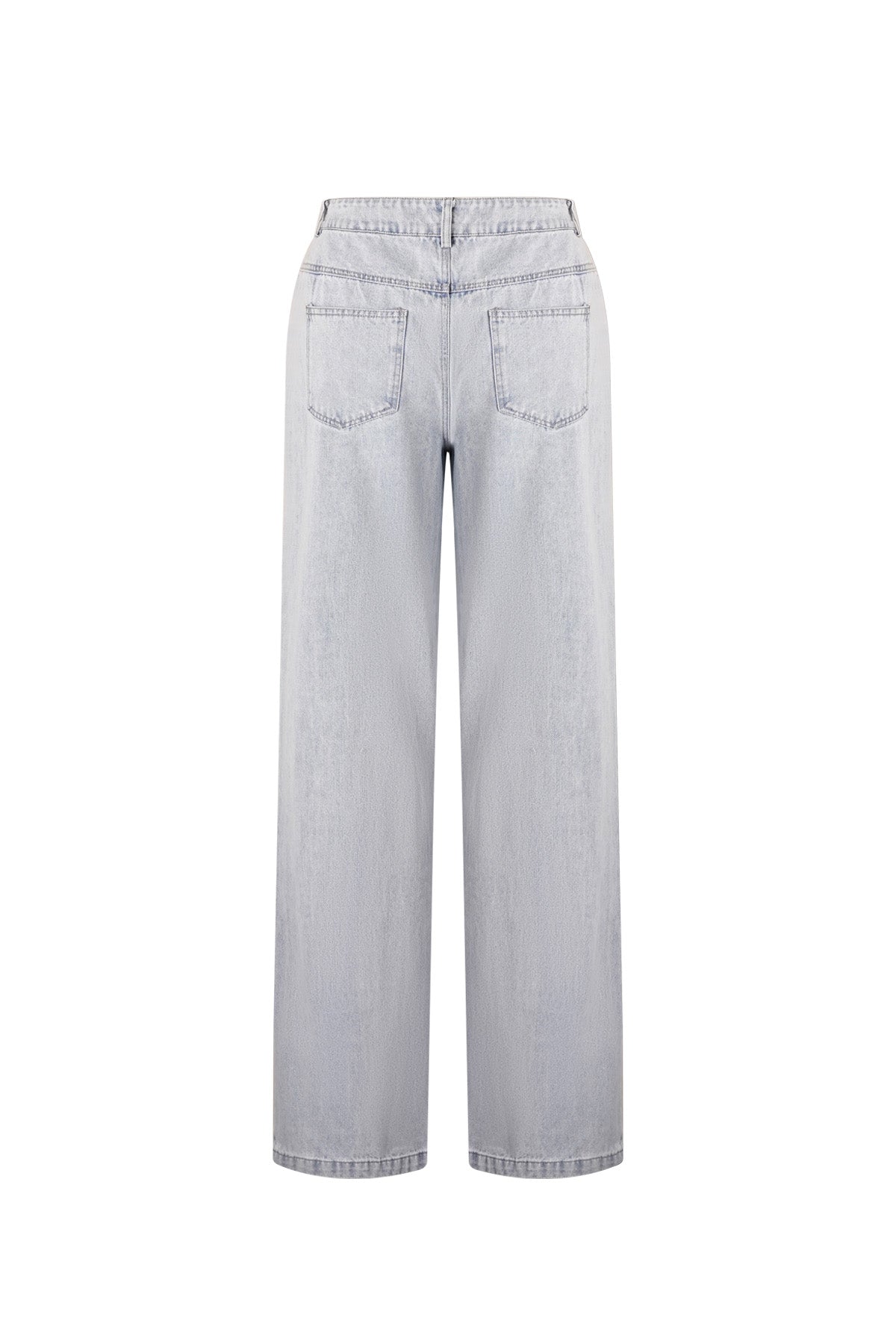 damen jeans indigo lässig | baumwollmischung | blau