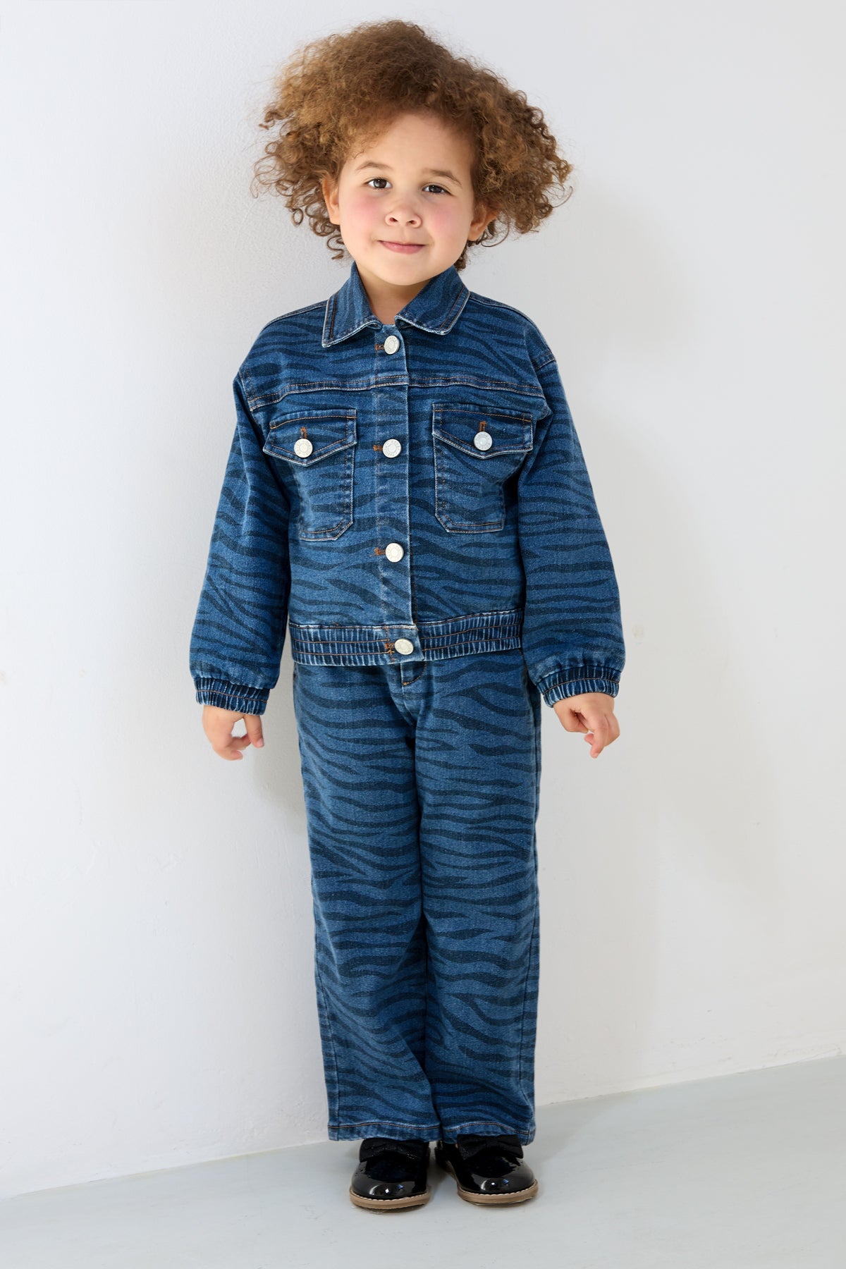 Damen Jeans Zebra Indigo | Baumwoll-Denim | Blau