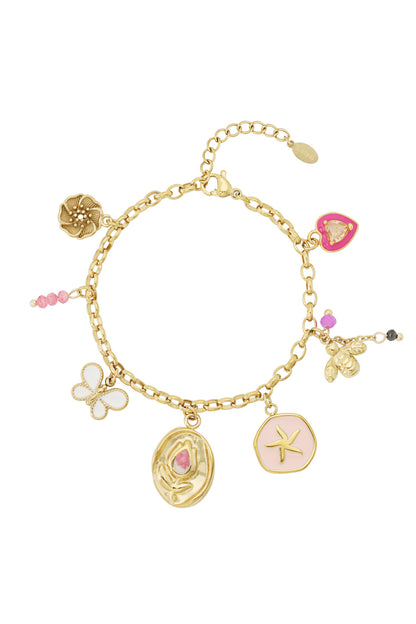 Frühlingsblüten-Armband