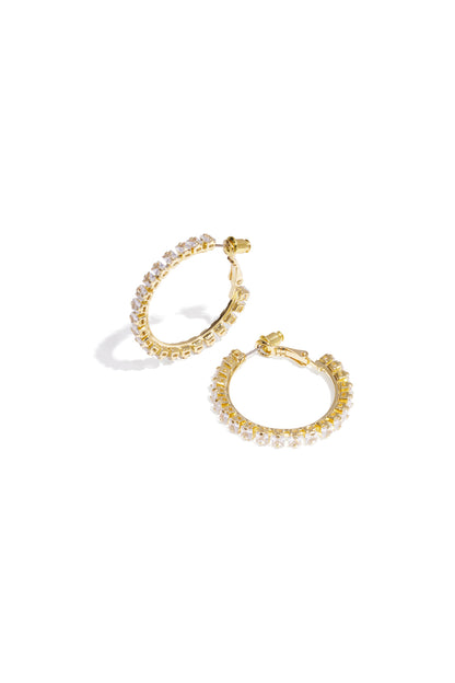 Kupfer Creolen Geometrische Elegante Weihnachten Luxuriöse Serie frauen schmuck