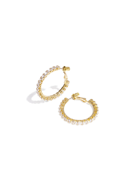 Kupfer Creolen Geometrische Elegante Weihnachten Luxuriöse Serie frauen schmuck