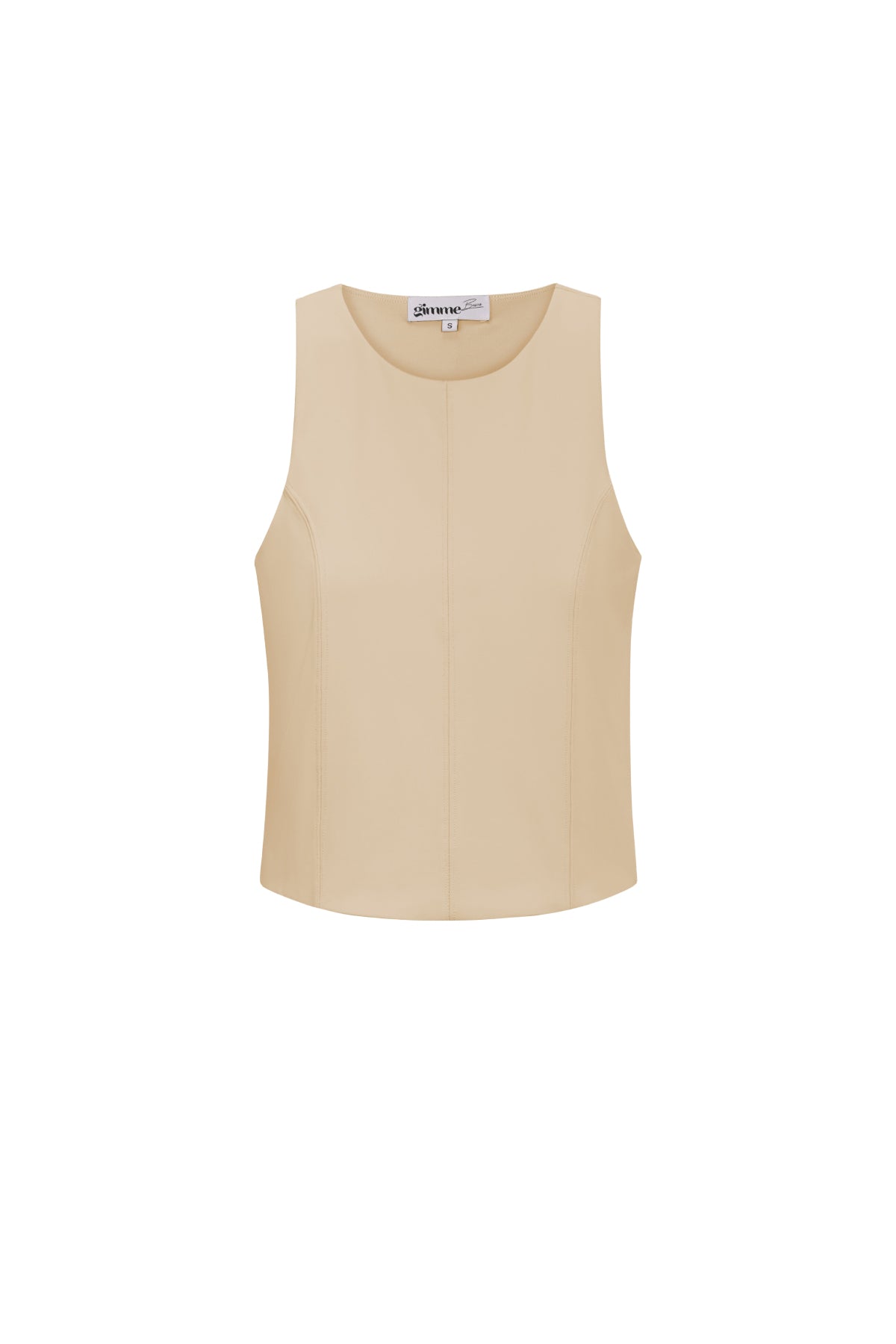 Damen Top Ärmellos Einfarbig | Nylon | Mehrfarbig