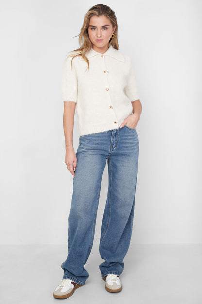 Damen Stricktop Amore Frühling | Polyester | Mehrfarbig