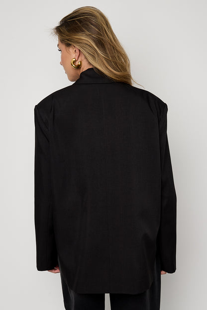 Damen Blazer Klassisch | Gewebt | Schwarz & Creme bis XL