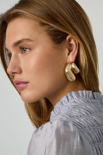 Damen Ohrringe Classic | Legierung | Goldfarbe