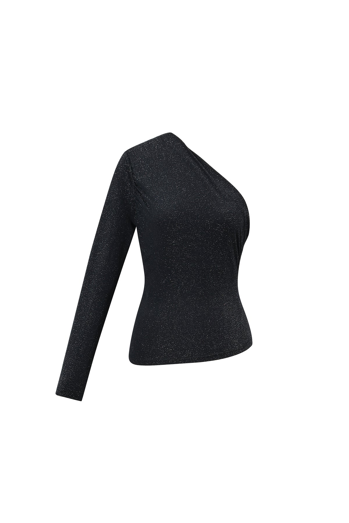 Damen Langarmshirt Edler Farbton | Polyester | Schwarz