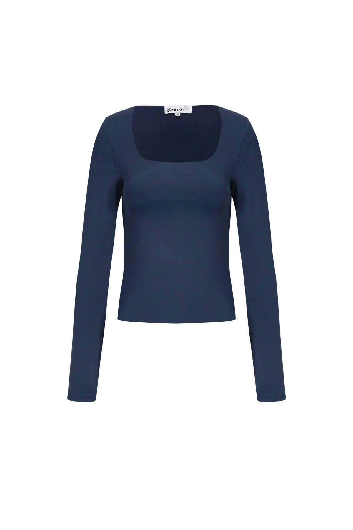 damen langarmshirt nylon | nylon | marineblau