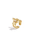 Damen Ring Mehrlagen Strass | Edelstahl | Goldfarbe & Silberfarbe