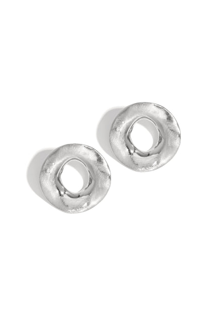 Damen Ohrstecker Kreis Schlicht | Edelstahl 304S | Gold & Silber