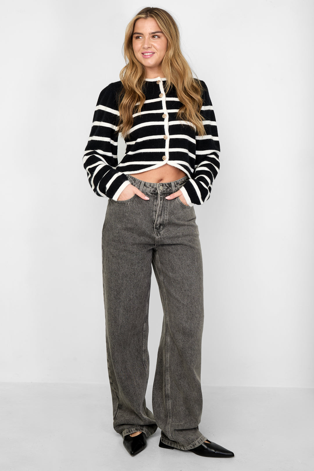 damen pullover streifen sommer | acryl | mehrfarbig