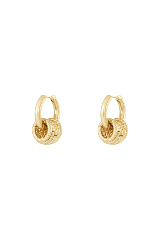 Damen Kreisohrringe Schlicht | Edelstahl | Gold & Silber