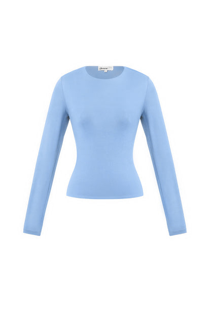 Damen Langarmshirt Strick Nylon Purpur | Nylon | Mehrfarbig
