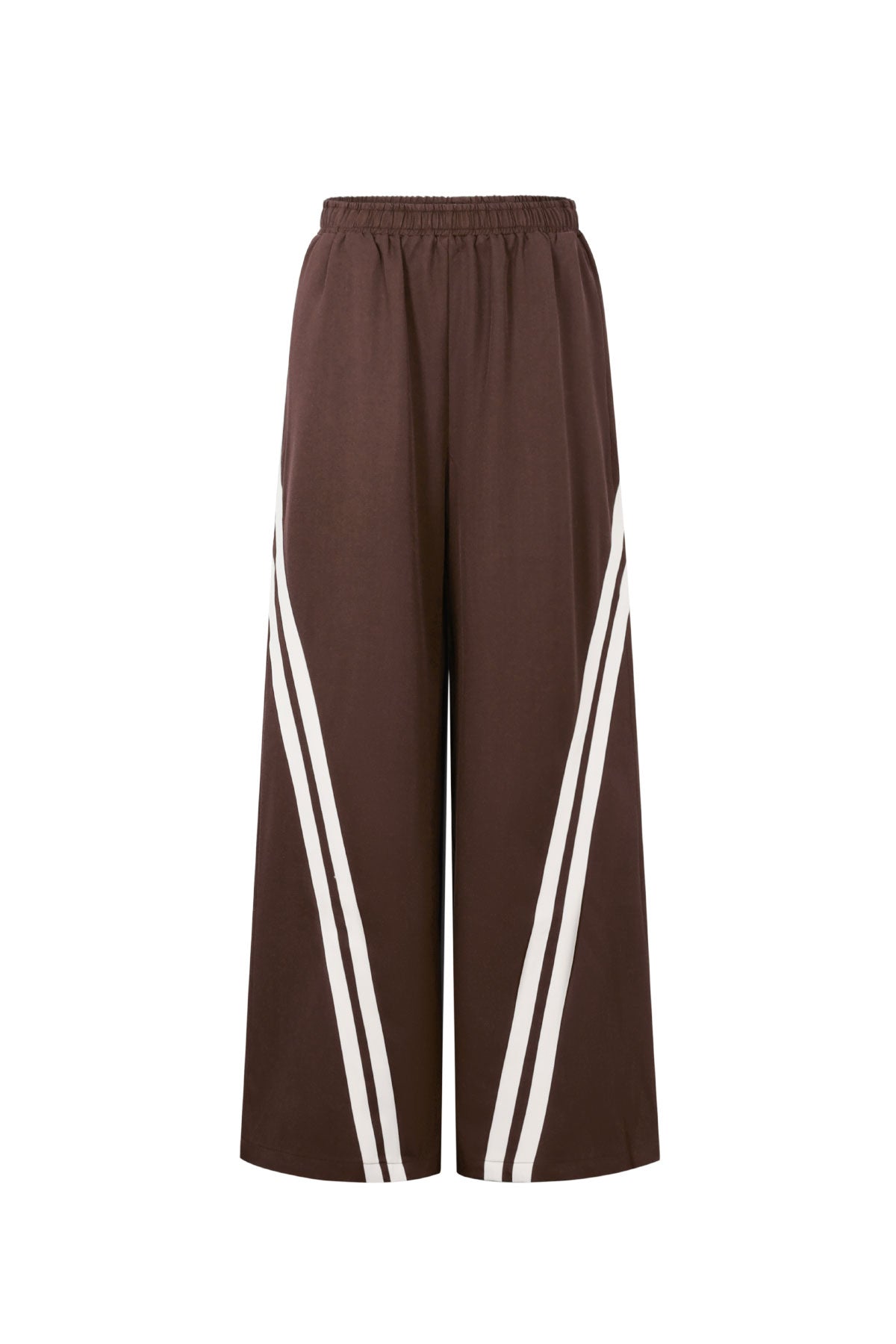 damen hose gestreift | polyester | mehrfarbig