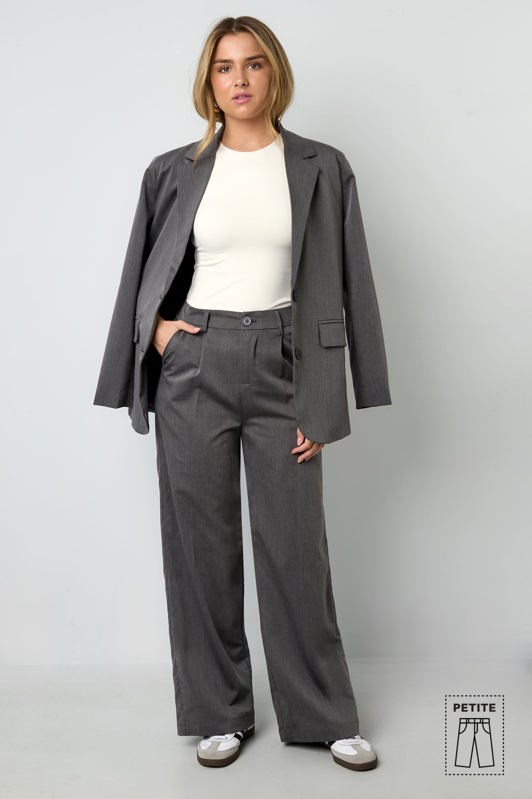 damen hose herbst lässig | polyester | mehrfarbig