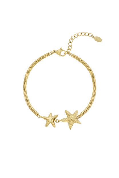Doppelstern-Armband