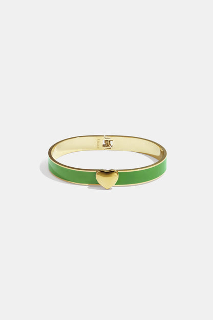 Armband in verschiedenen Farben mit Herzdetail - 0,9 cm