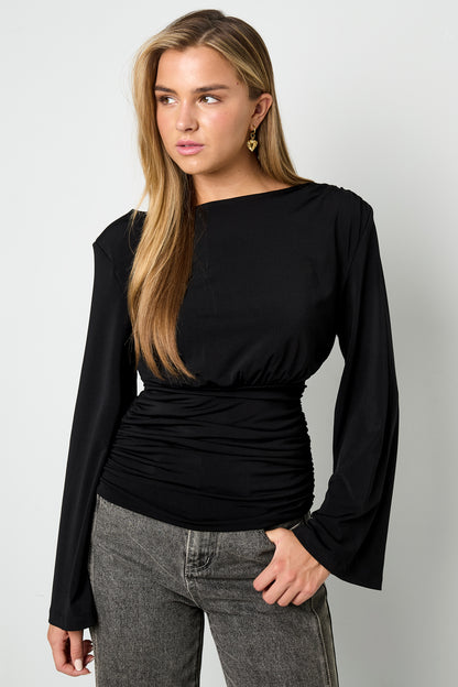 Damen Langarmshirt Einfarbig | Polyester | Mehrfarbig