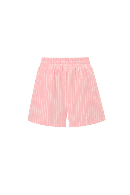 Damen Shorts Streifen Premium | Baumwolle | Mehrfarbig
