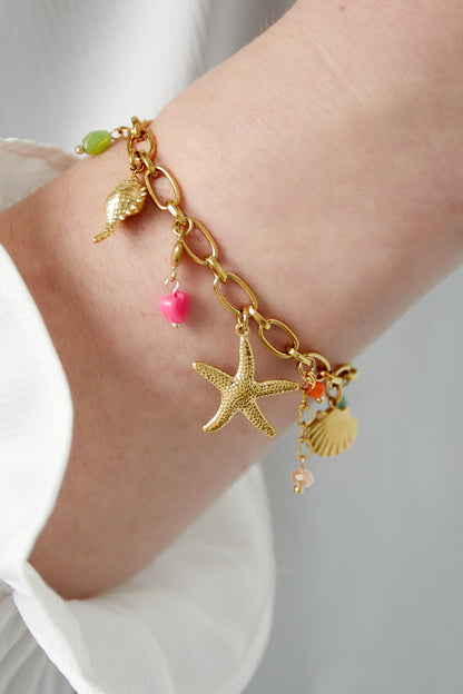 Küsten-Charm-Armband