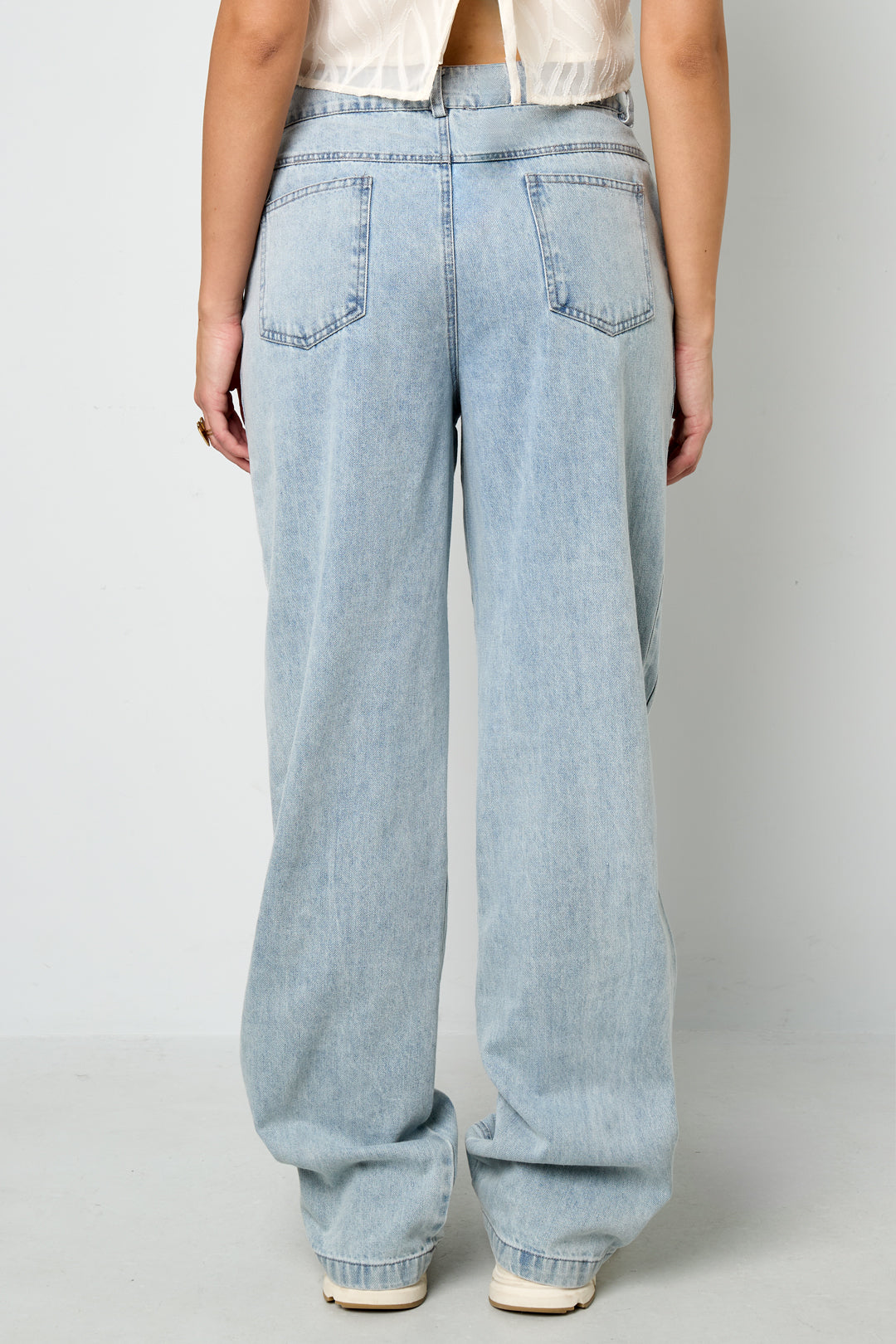 Damen Jeans Indigo Lässig | Baumwollmischung | Blau