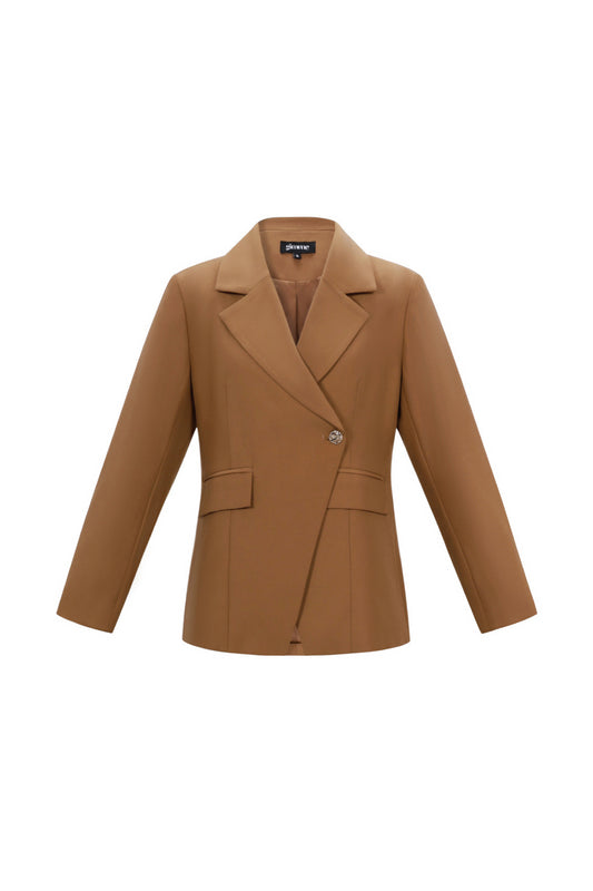 Gewebte Polyesterfaser Damen-Anzug Elegant Einfarbig Herbst/Winter