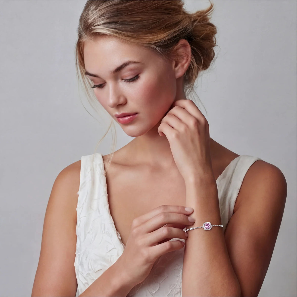 Rosalie Armband – Moissanit, 925er Silber – Ansicht 5