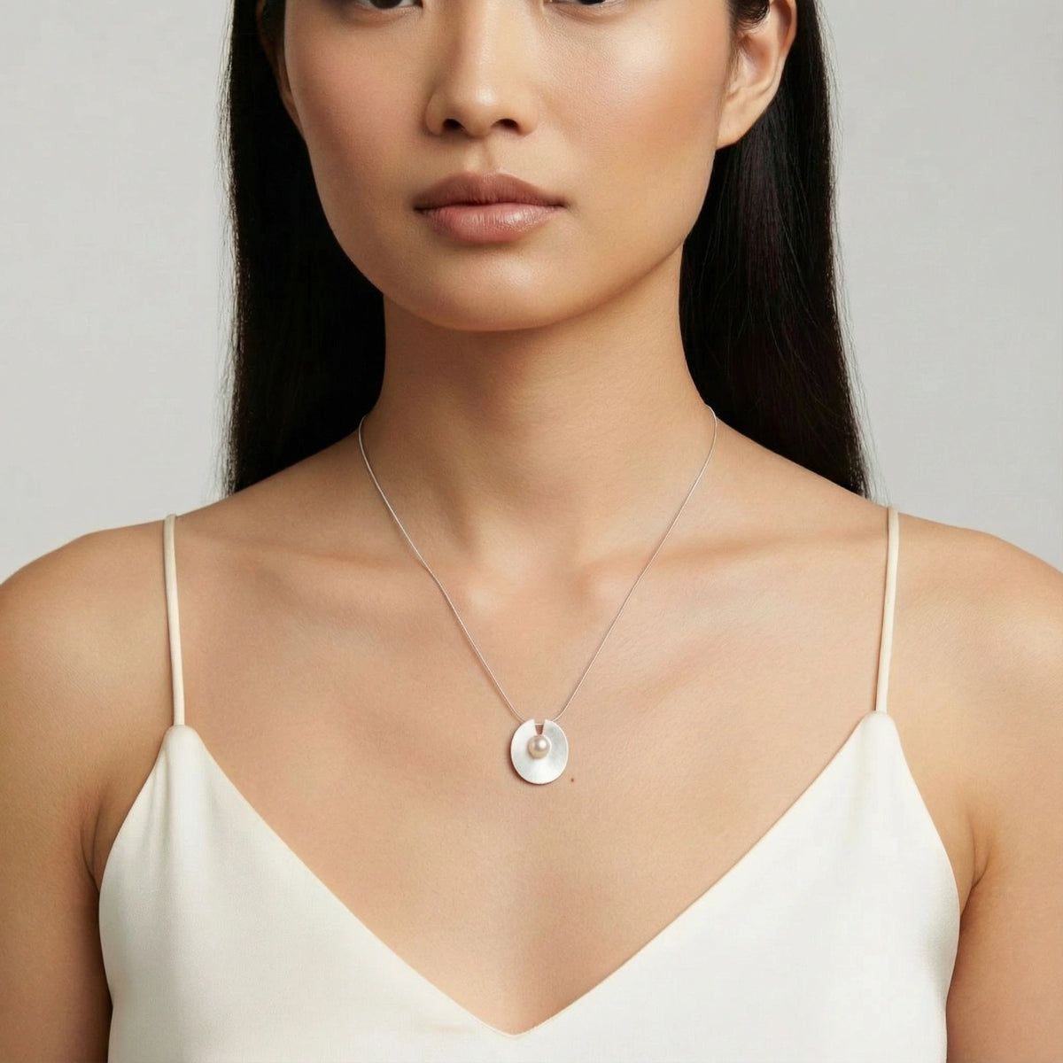 perlina halskette – perle, 925er silber – ansicht 5