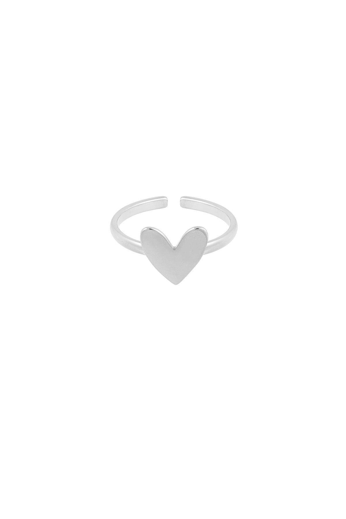 damen ring liebe klassisch | edelstahl | goldfarbe & silberfarbe