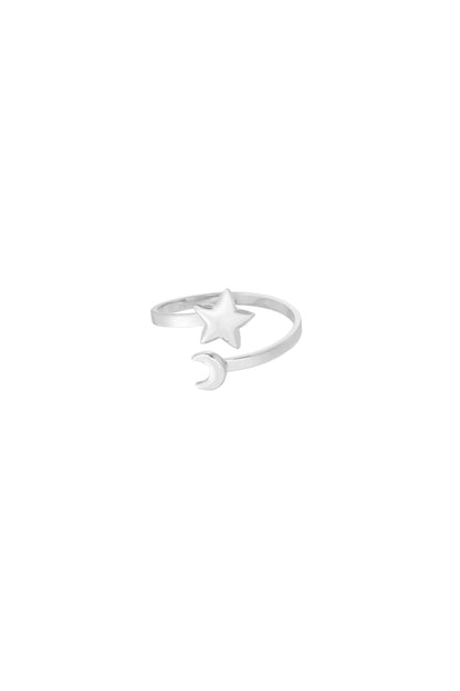 Damen Ring Himmelszeichen | Edelstahl | Goldfarbe & Silberfarbe