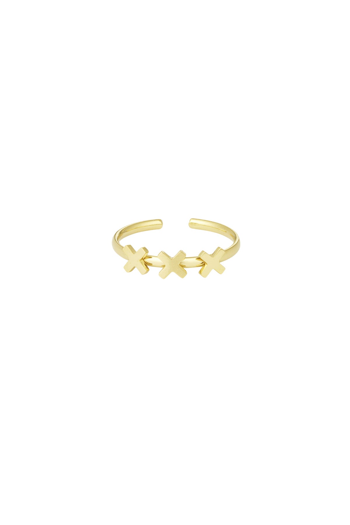 damen ring amsterdam | 304s-edelstahl | goldfarbe & silberfarbe