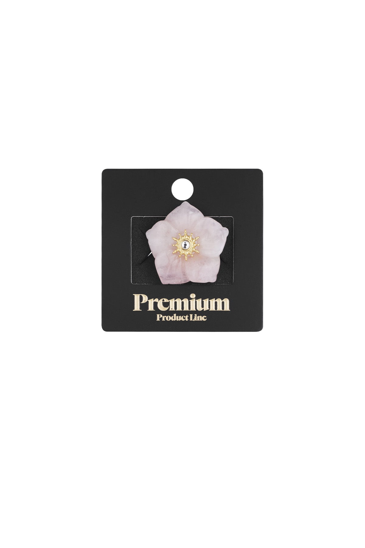 damen ring blume elegant | 304s-edelstahl | goldfarbe