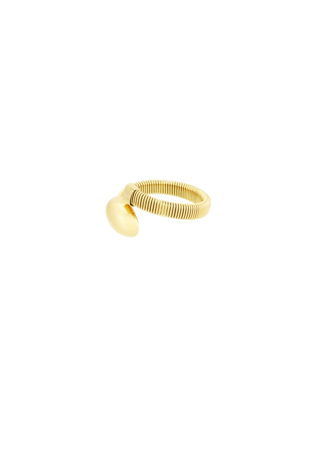 Funky Dot Ring - Goldfarben