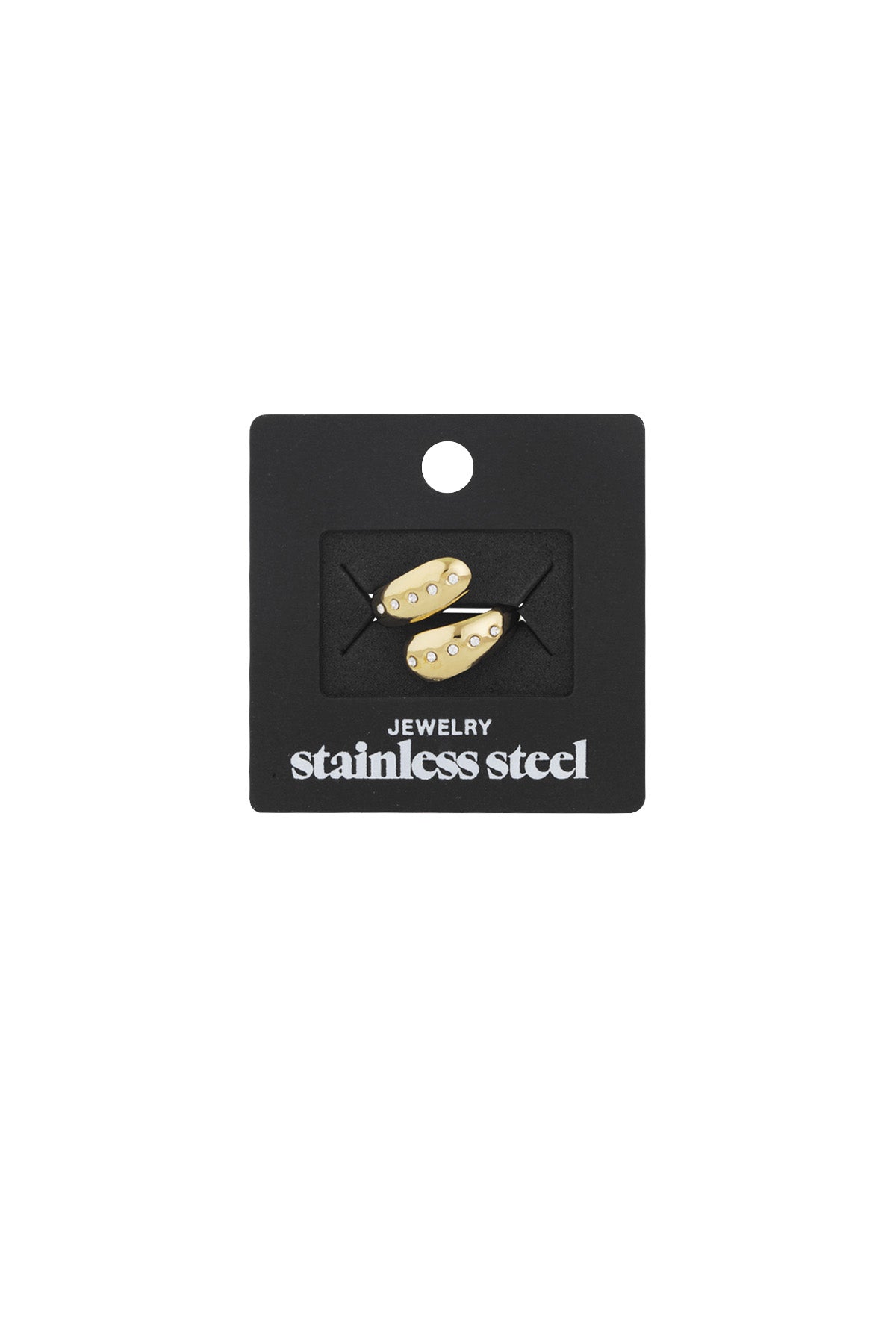 Damen Ring Luxus | Edelstahl | Goldfarbe