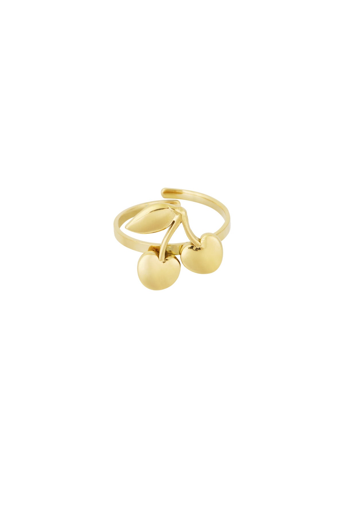 Damen Ring Cherry Bomb | Edelstahl | Gold-/Silberfarbe