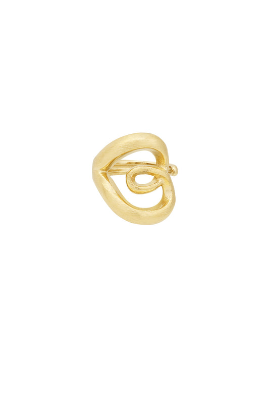 Damen Ring Twist Verdreht | 304S-Edelstahl | Gold-/Silberfarbe