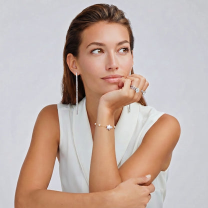 Giselle Armband – Perle, vergoldetes 925er Silber