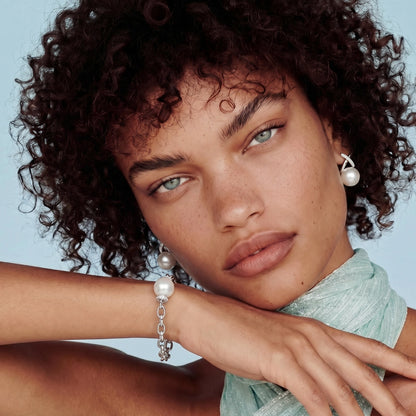 Ondine Armband – Perle, 925er Silber