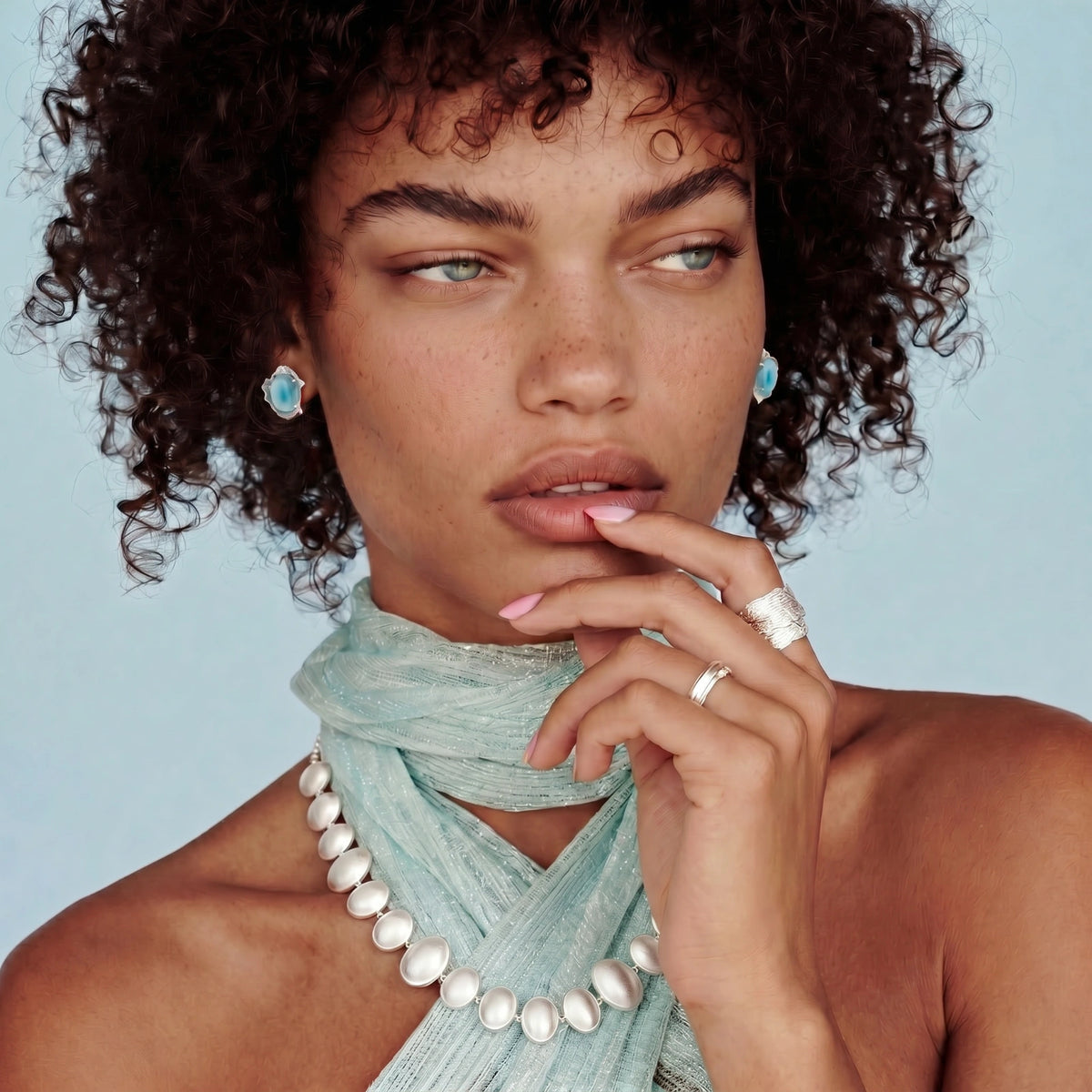 selene halskette – 925er silber