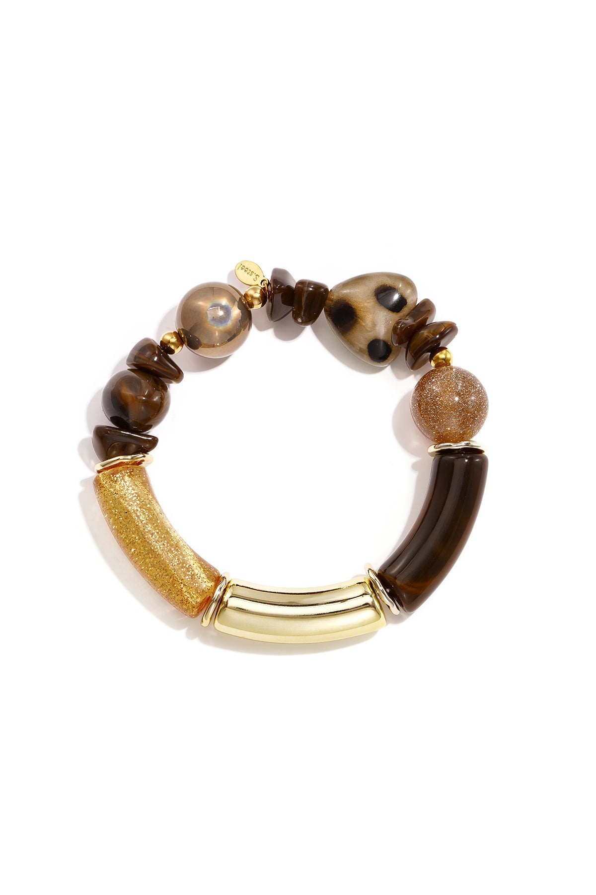 acryl-perlenarmbänder, schlichte alltags-serie, damenschmuck