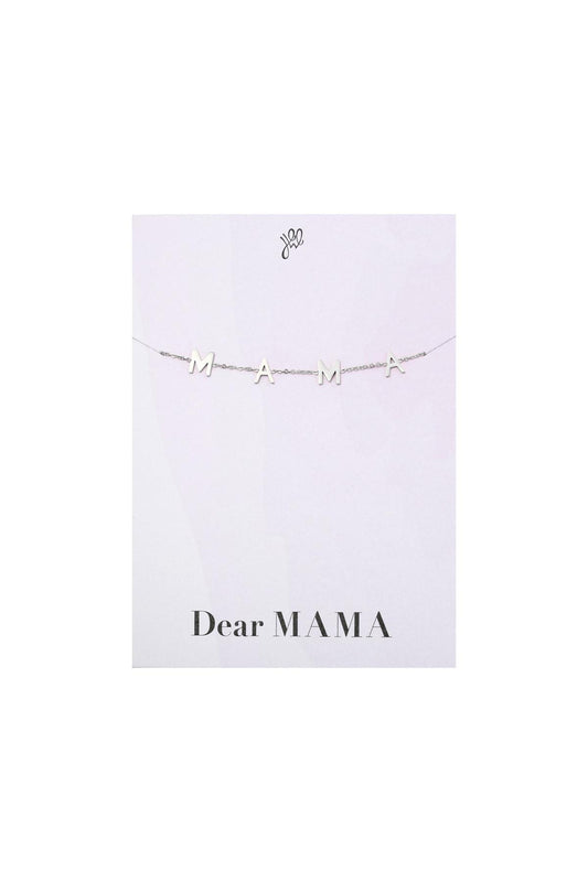 Armband Dear Mama Silber Edelstahl