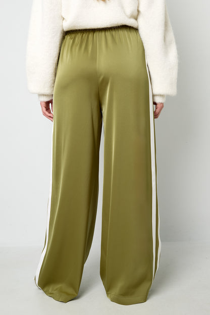 Damen Hose Lela Streifen | Polyester | Mehrfarbig