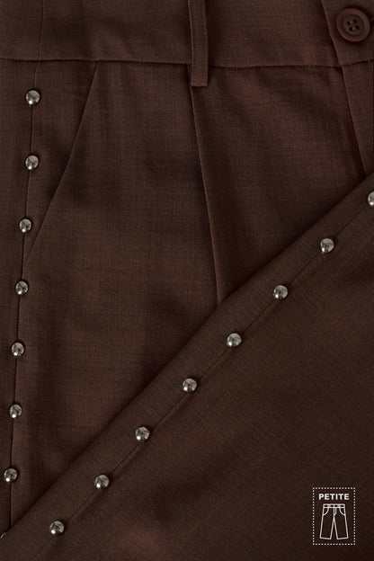 Damen Weithose Herbst | Polyester | Braun