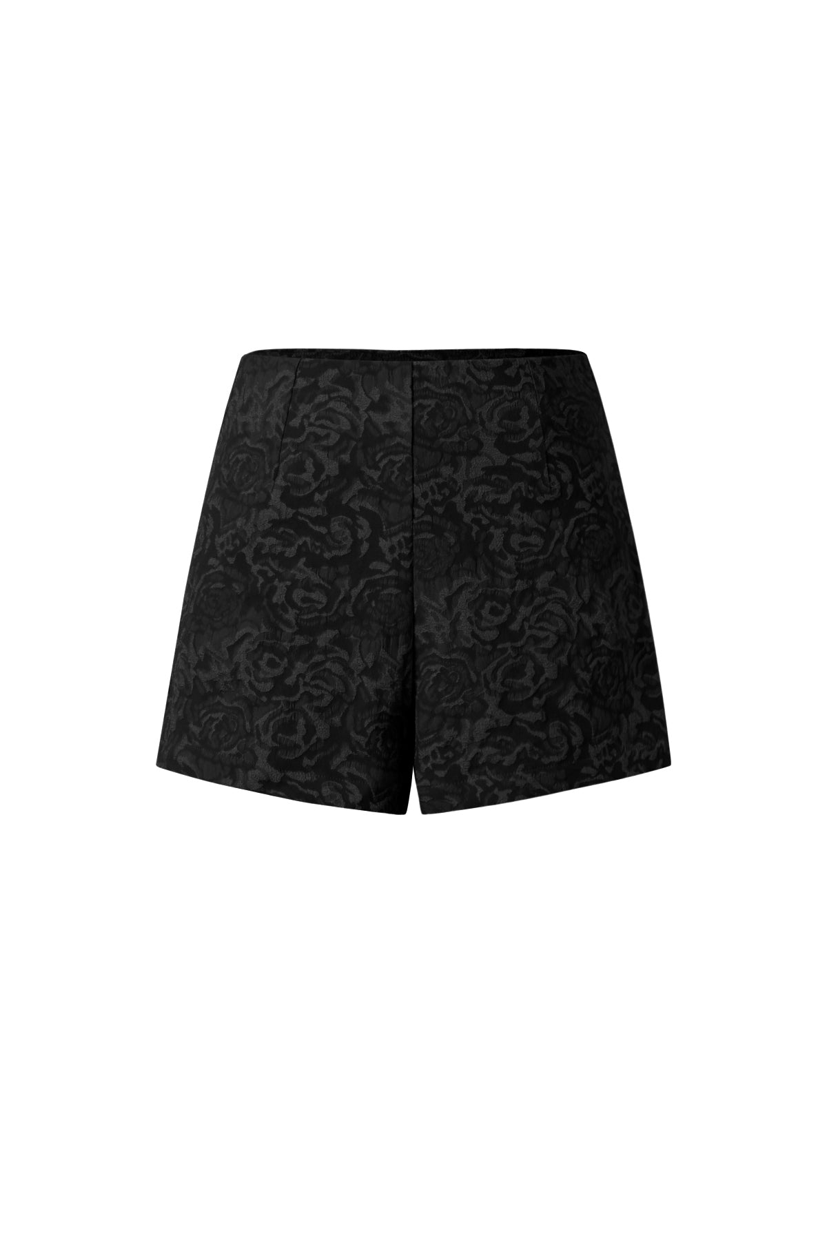 damen shorts blumenmuster elegant | polyester | mehrfarbig