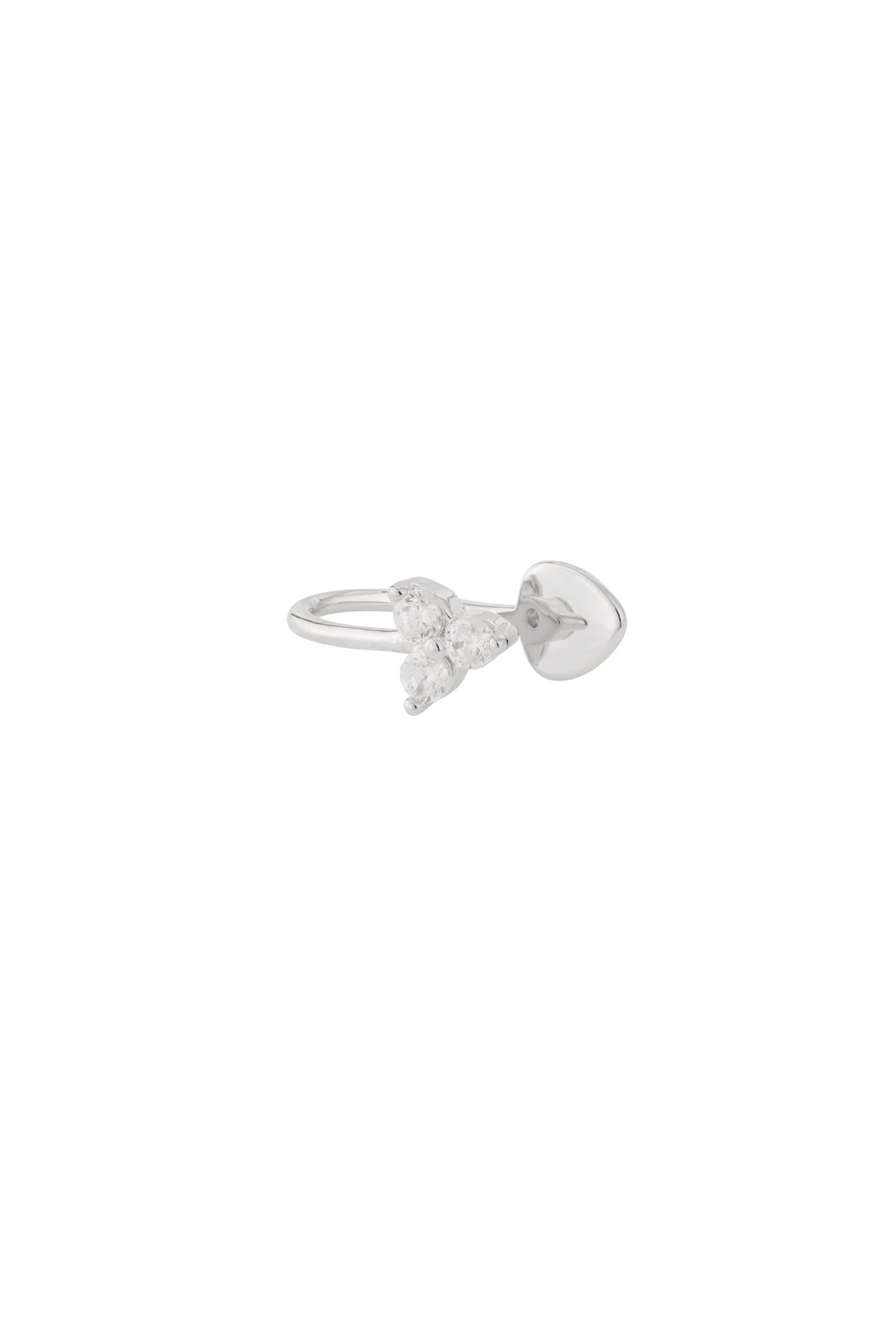 damen ear cuff & ohrmanschette zirkon | kupfer | gold & silber