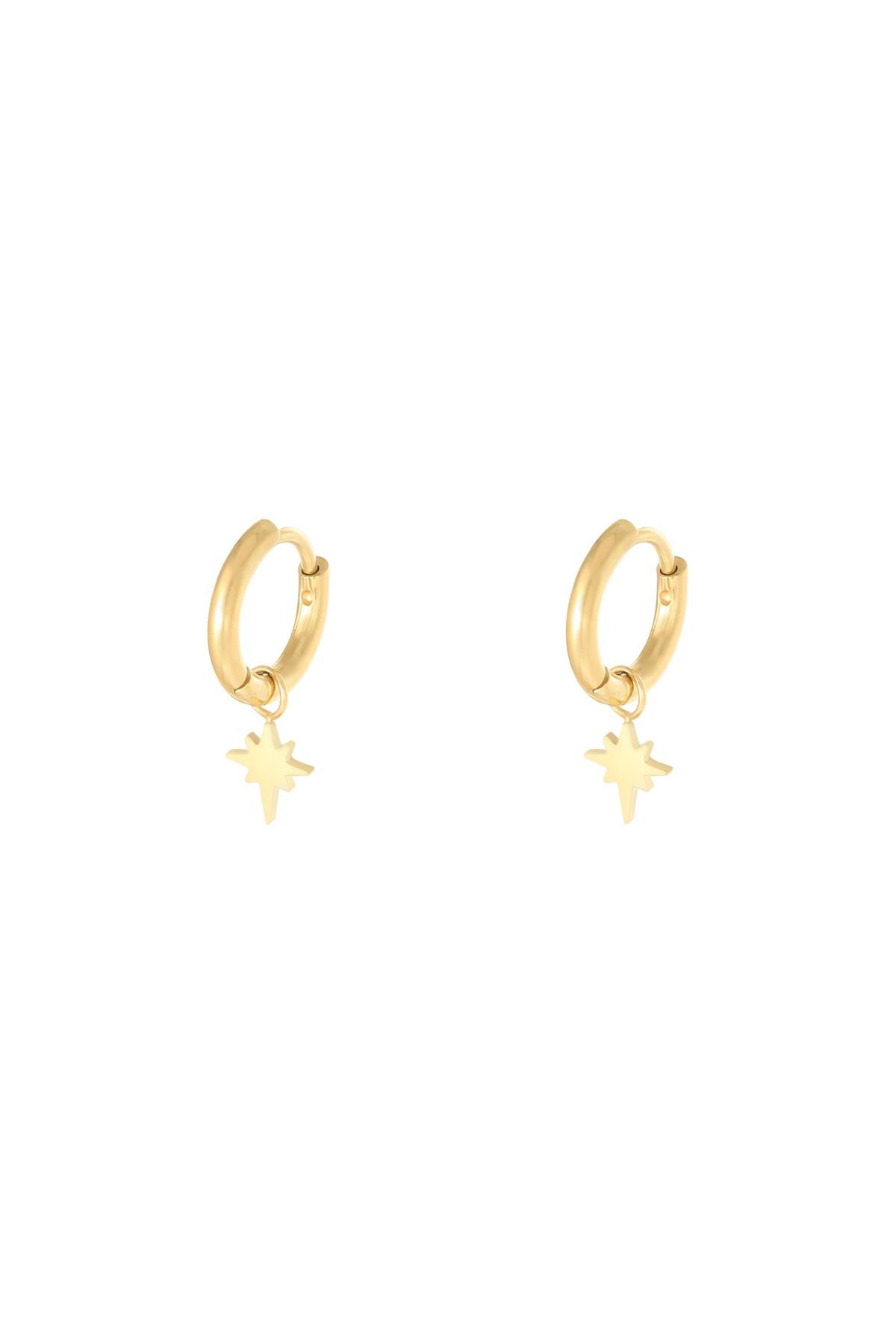 damen ohrringe vielseitig gold | edelstahl | goldfarbe