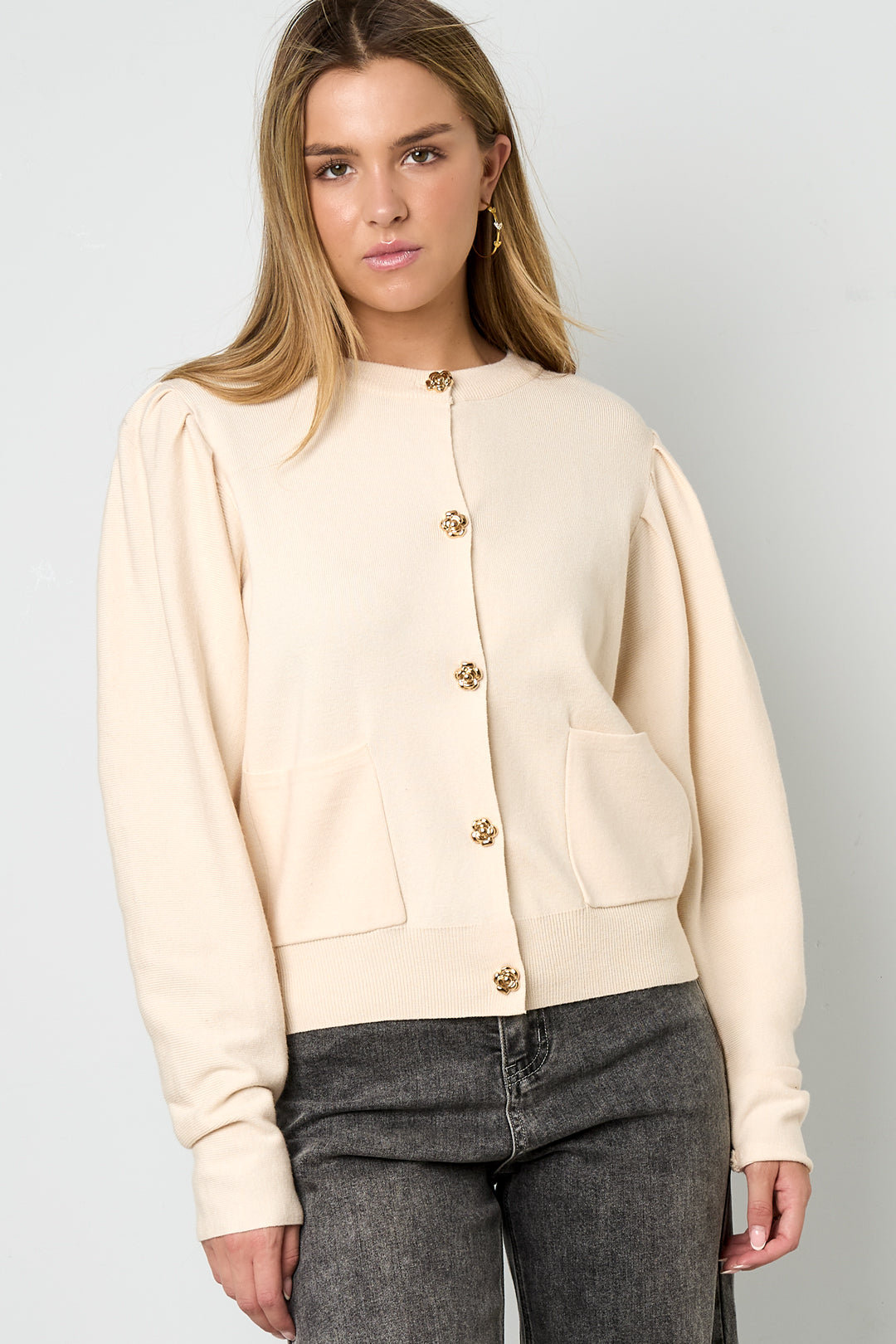 damen cardigan viskose einfarbig | viskose | mehrfarbig