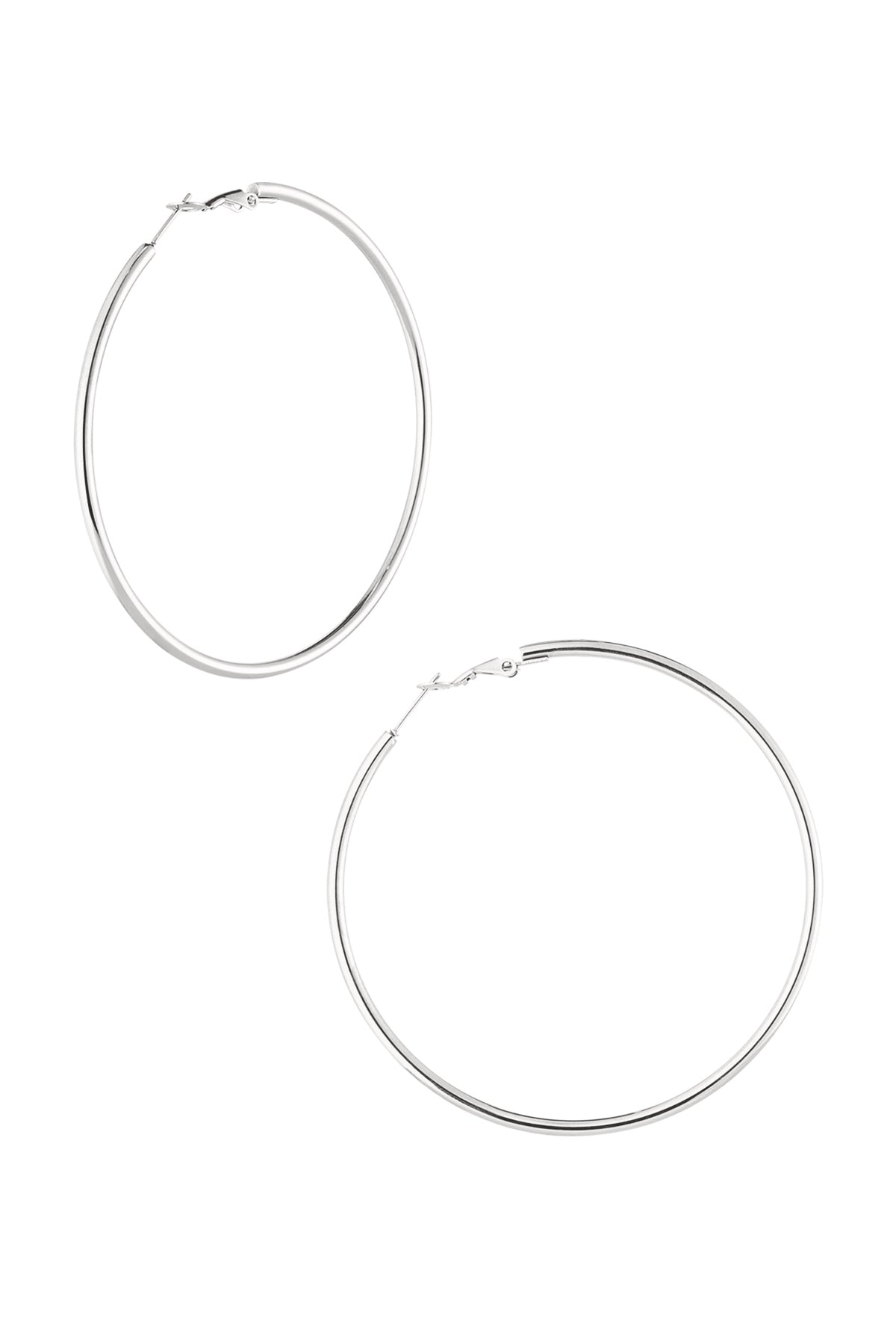 damen creolen mittelgross | edelstahl | gold & silber